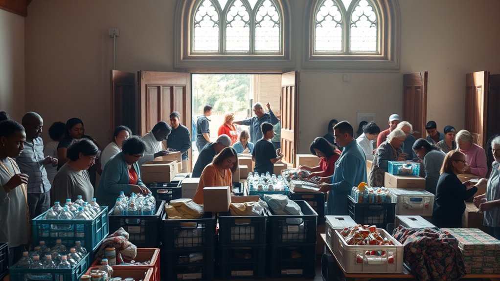 organize fair supply distribution