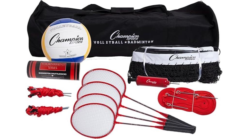 outdoor badminton equipment