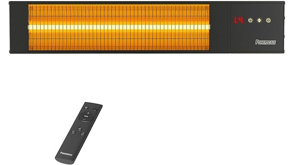 outdoor heating with timer