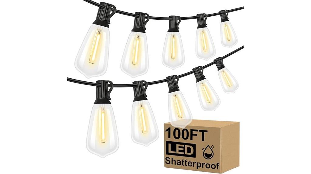outdoor vintage edison bulbs