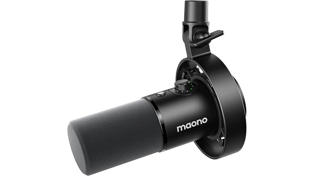 podcast recording microphone