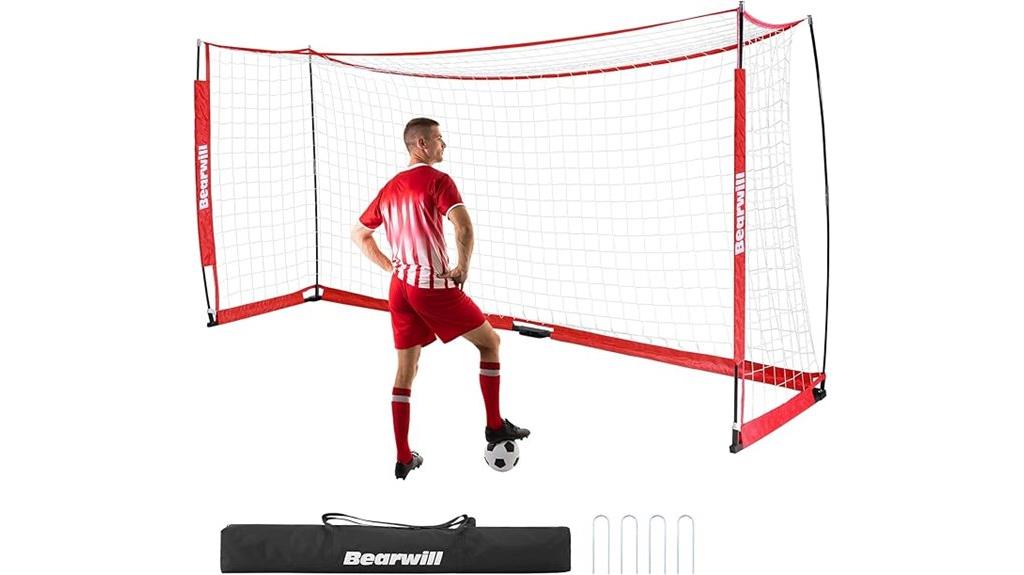 portable 12x6ft soccer goal