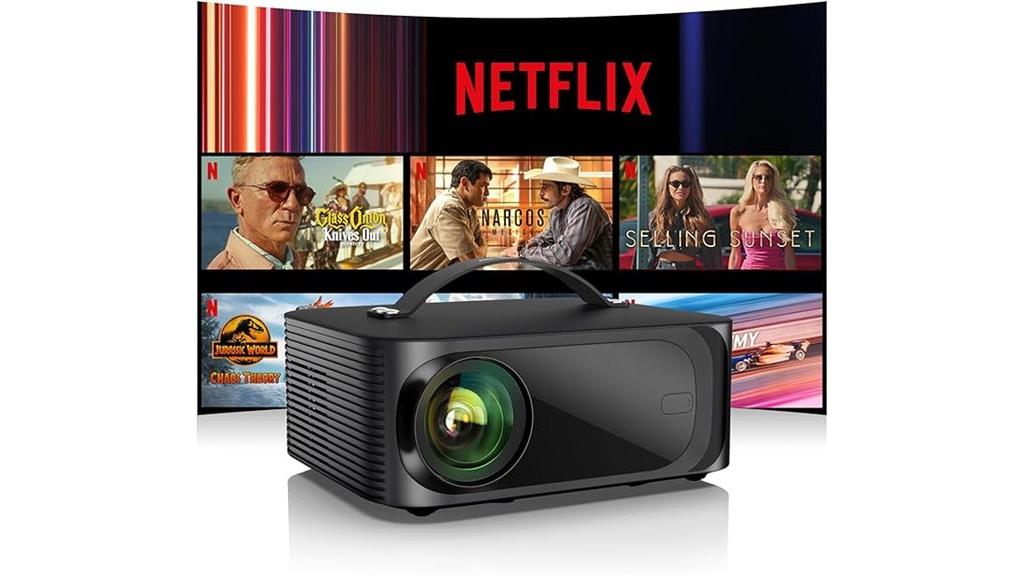 portable 4k wifi projector