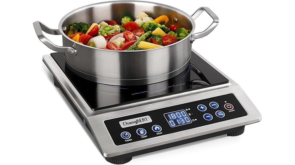 portable cooktop with multiple settings