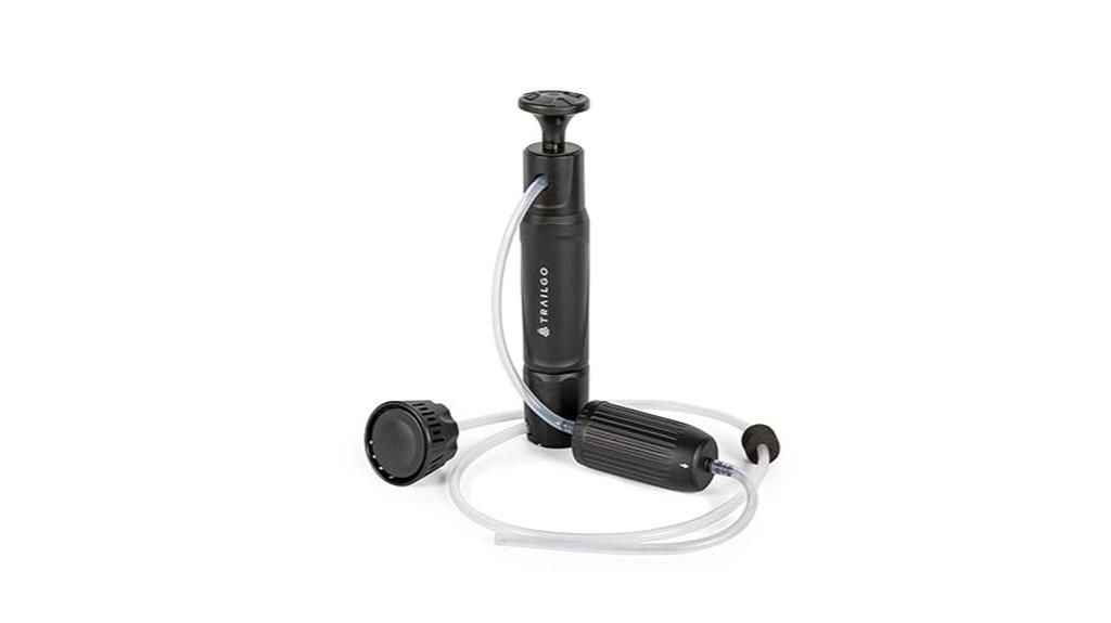 portable emergency water filter
