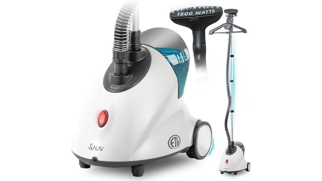 portable garment steamer wheels