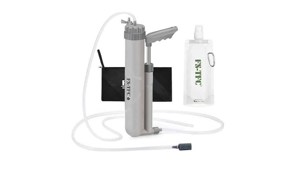 portable hiking water filter