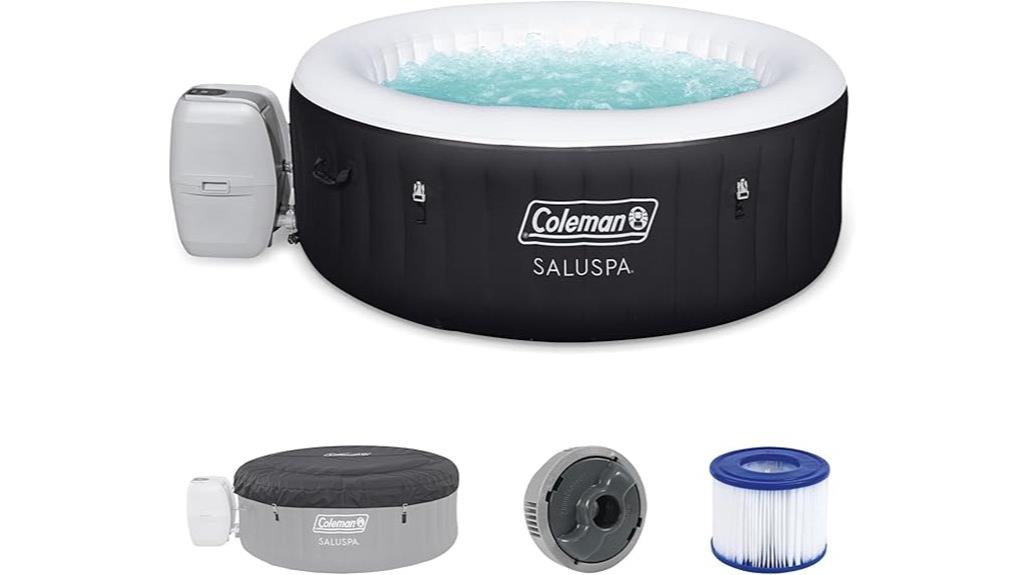 portable inflatable hot tub