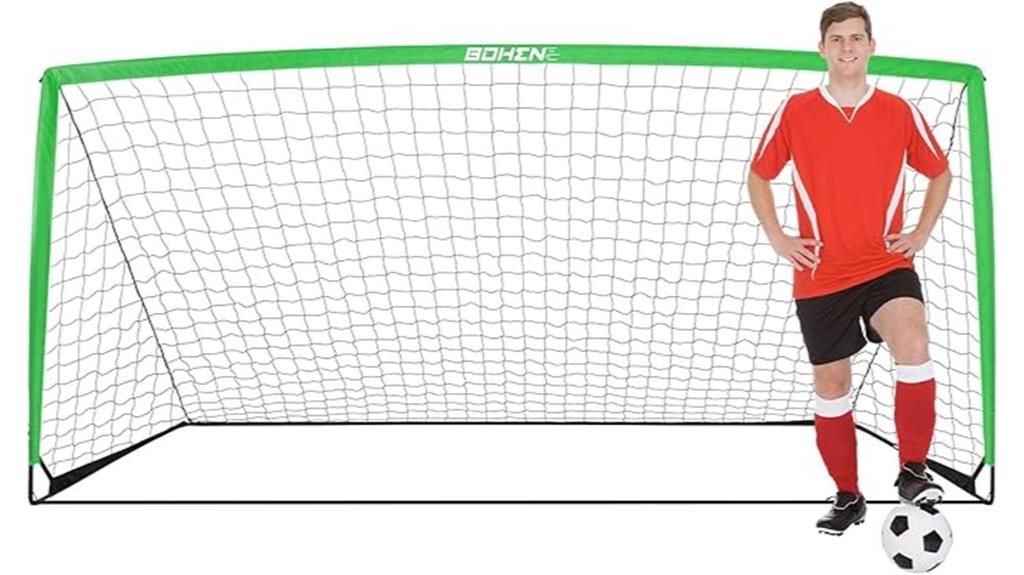 portable metal soccer goal