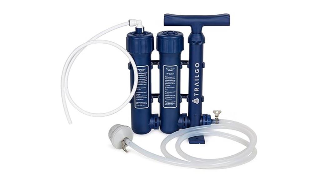 portable survival water purifier