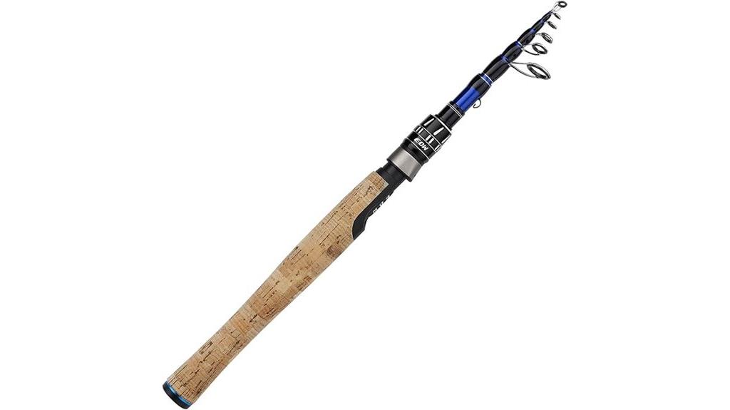 portable telescopic fishing rods