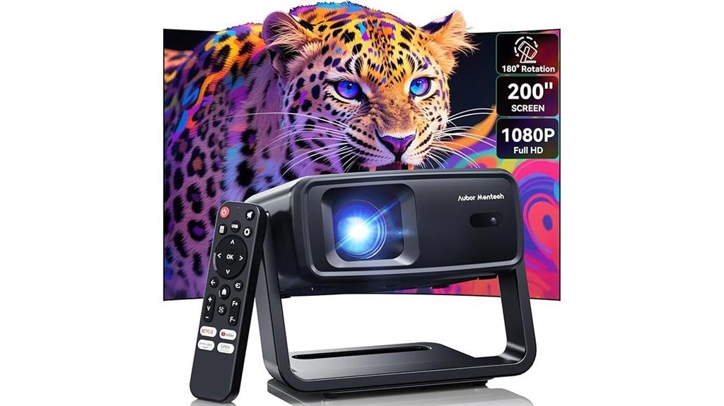 portable wifi bluetooth projector