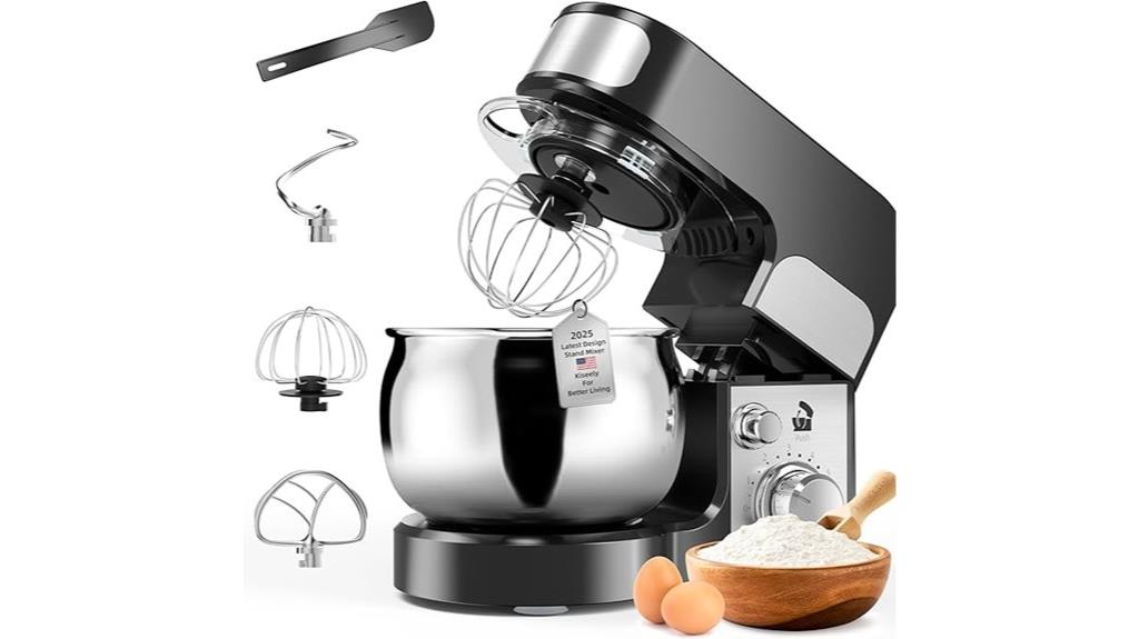 powerful 4 quart mixer
