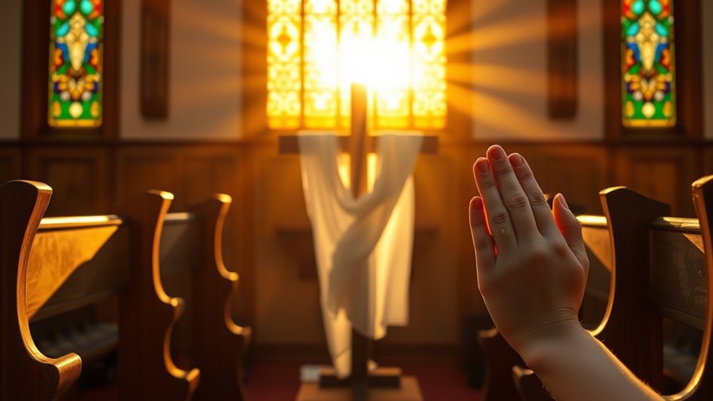 prayer brings comfort and healing