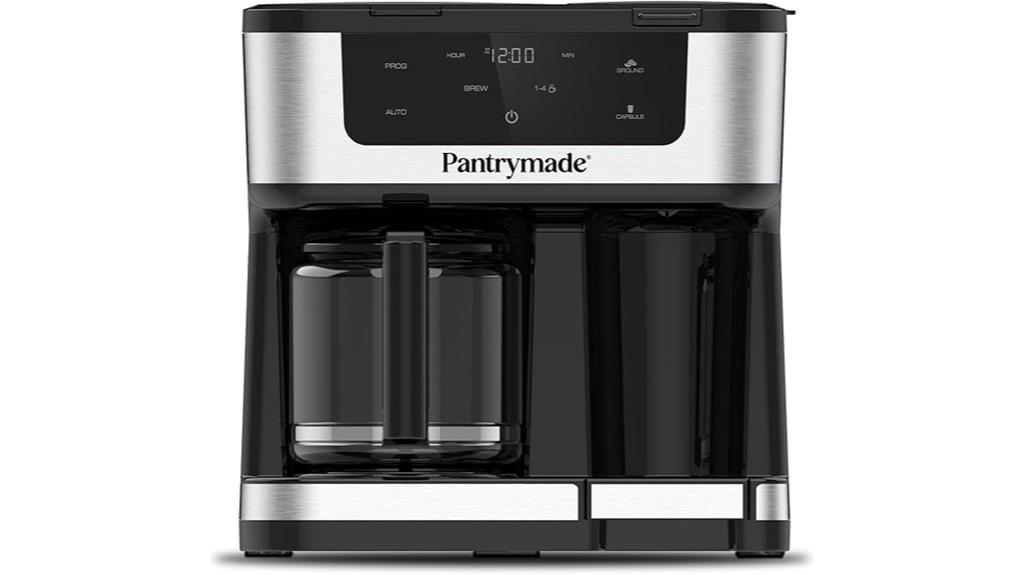 premium dual coffee brewing