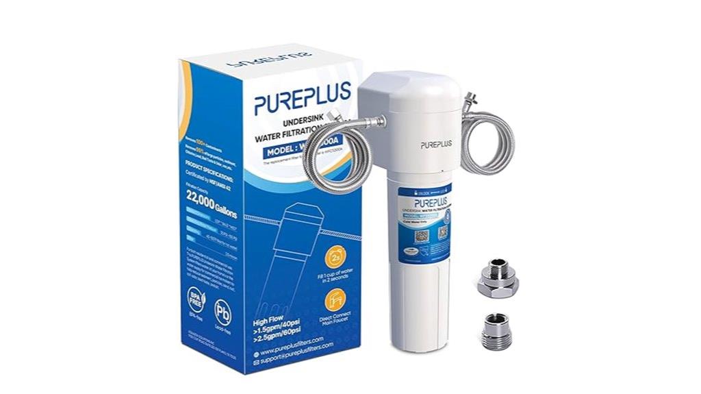 pureplus under sink filter