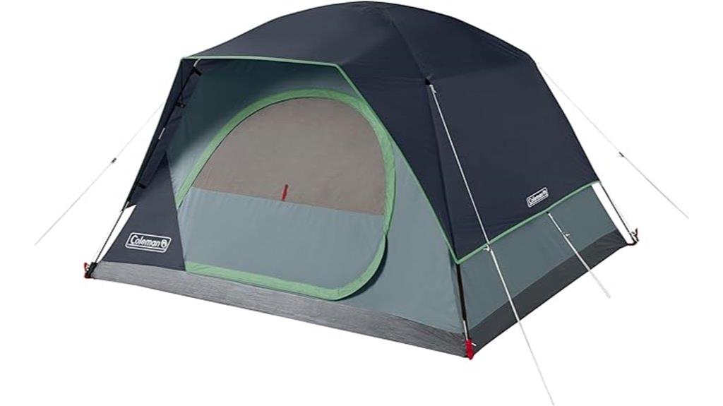 quick 5 minute tent setup