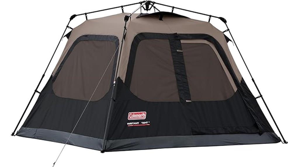 quick assemble camping shelter