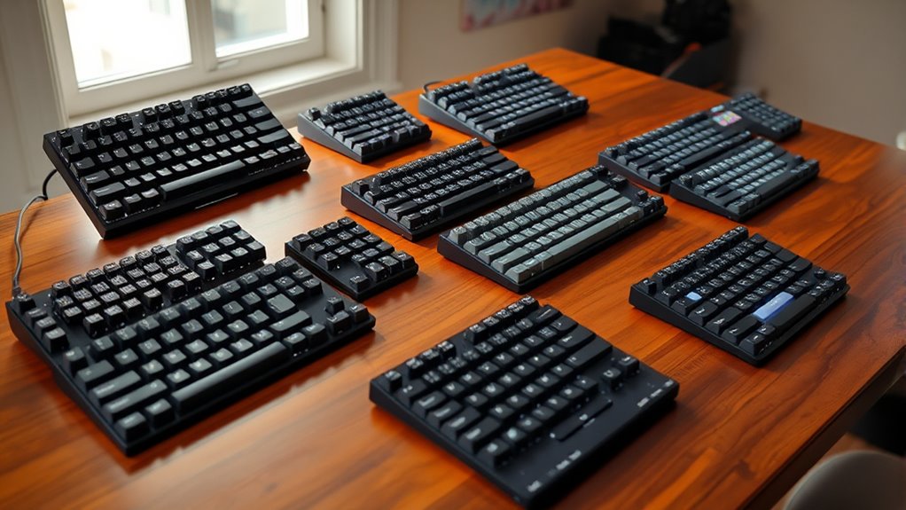 quiet mechanical keyboard options