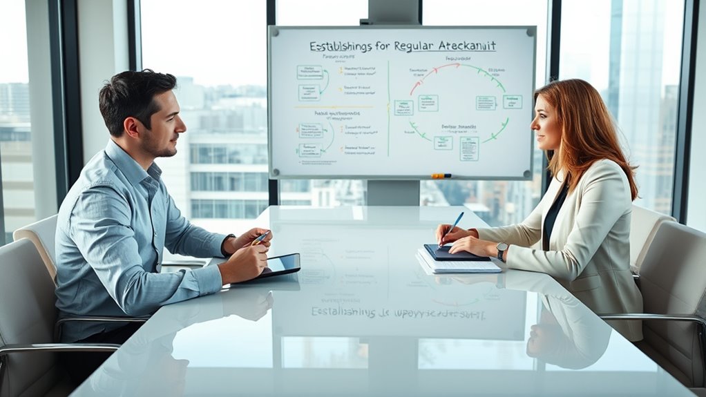 regular feedback session structure