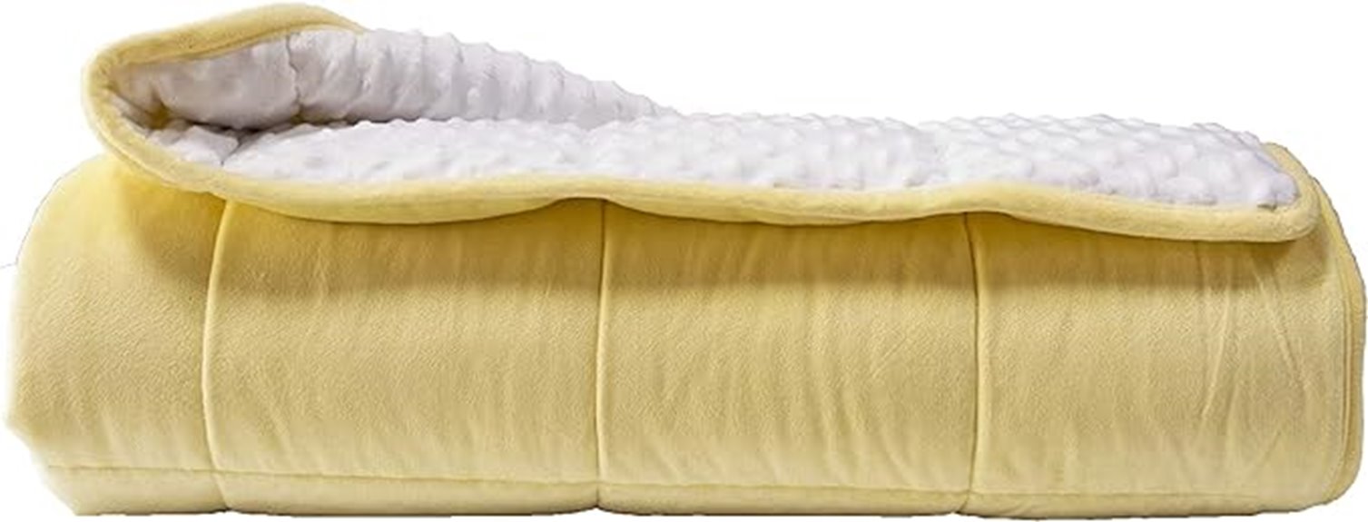 reversible 10lb weighted blanket