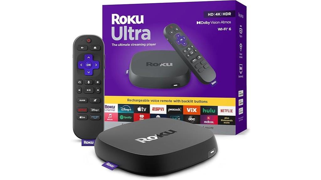 roku ultra streaming device