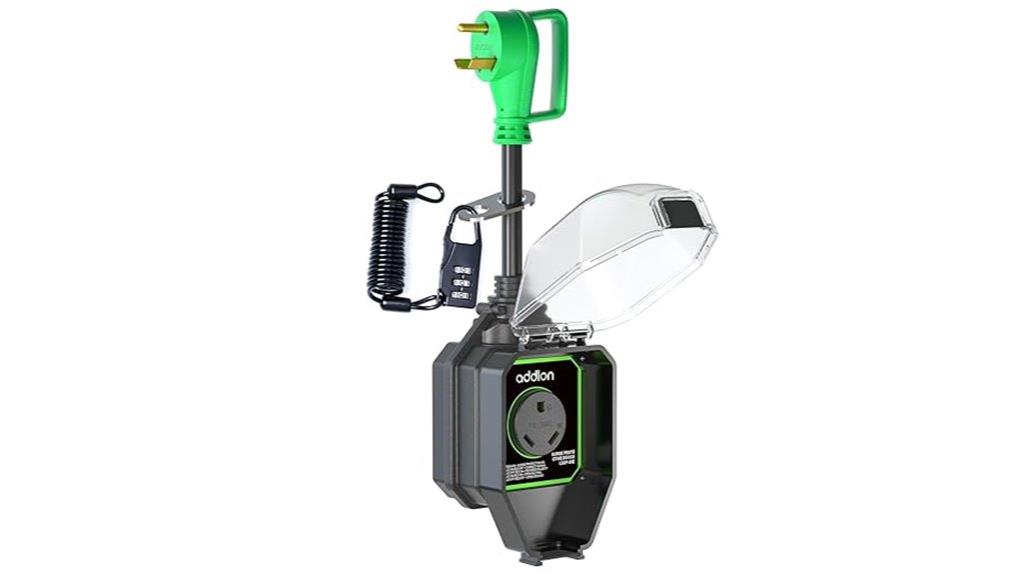 rv surge protector with circuit analysis