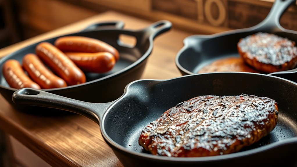 selecting the right cast iron skillet