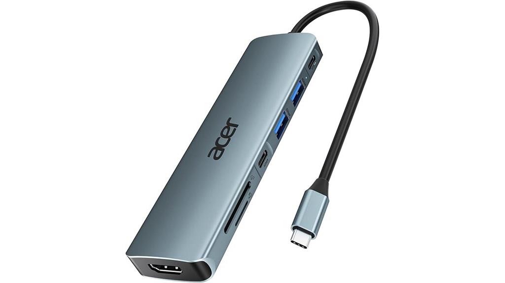 seven in one usb hub