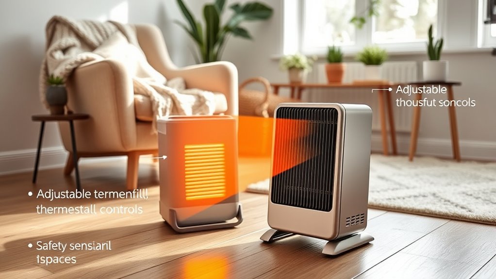 small room heater considerations