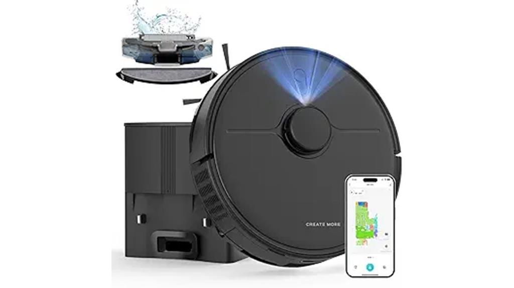 smart self emptying vacuum