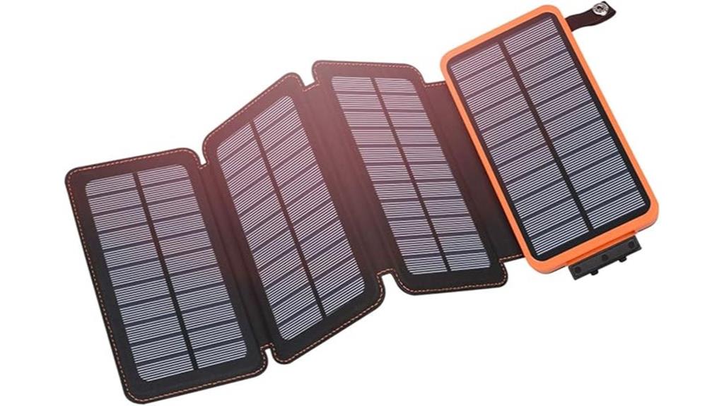 solar powered portable battery