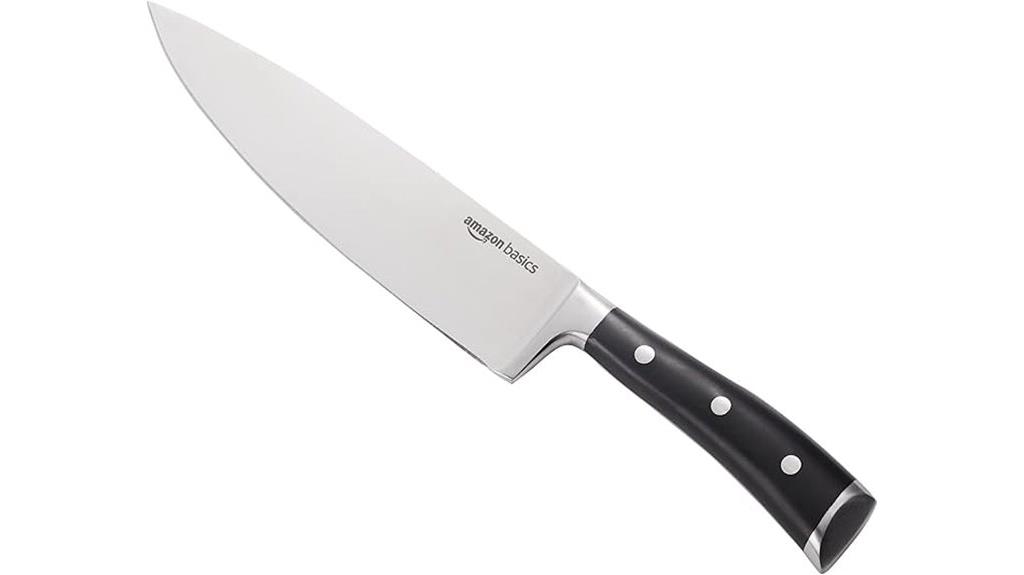 stainless steel chef s knife