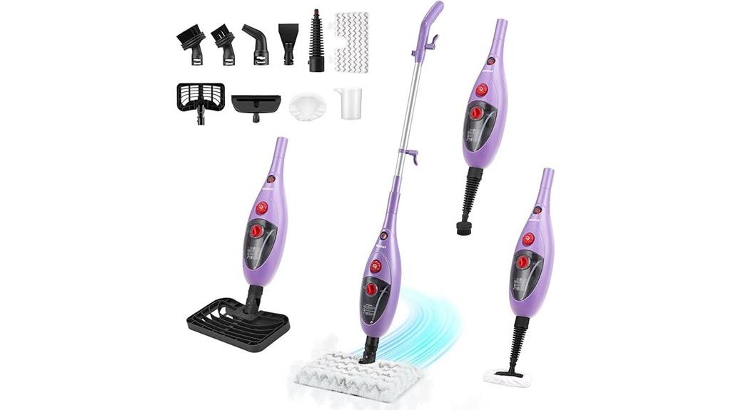 steam mop with detachable handheld
