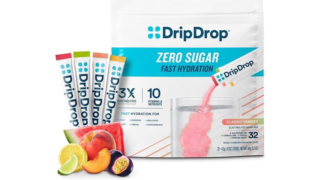 sugar free hydration sticks