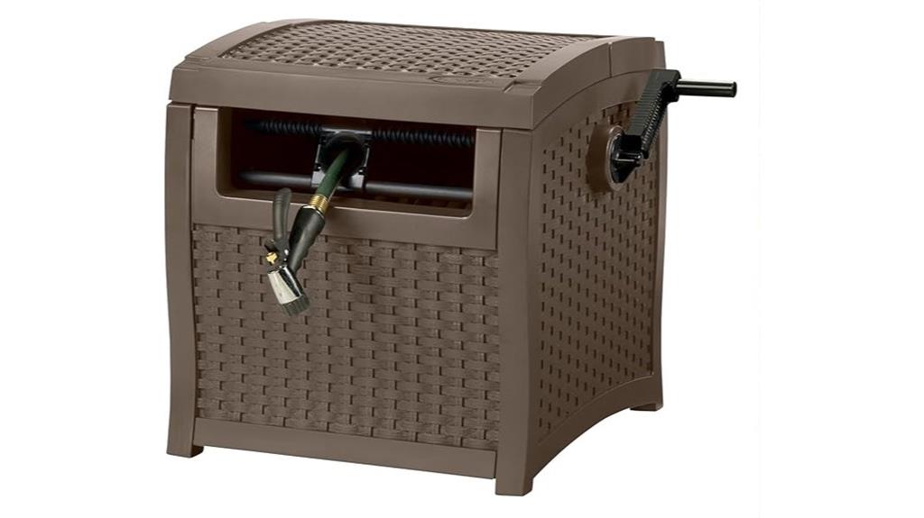 suncast hose reel with guide