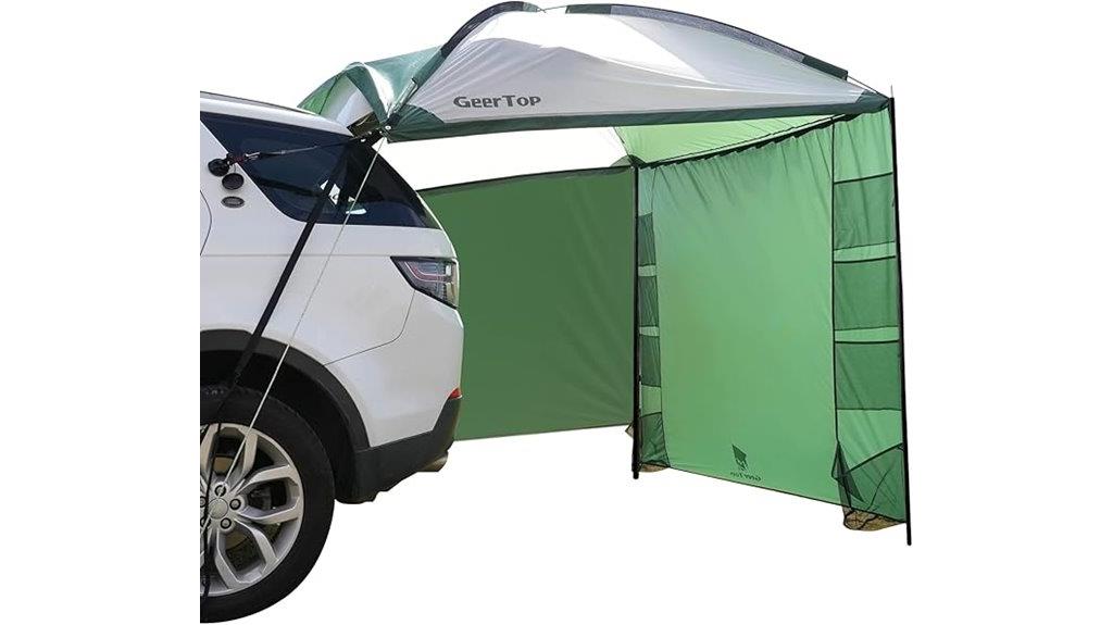suv car side tent