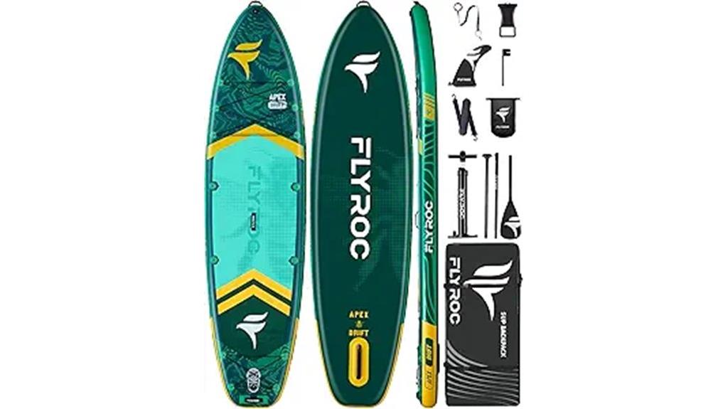 three piece inflatable paddle board