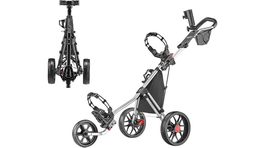three wheel golf cart