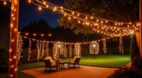 top backyard string light ideas