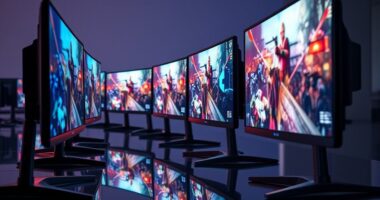 top curved monitors 2025