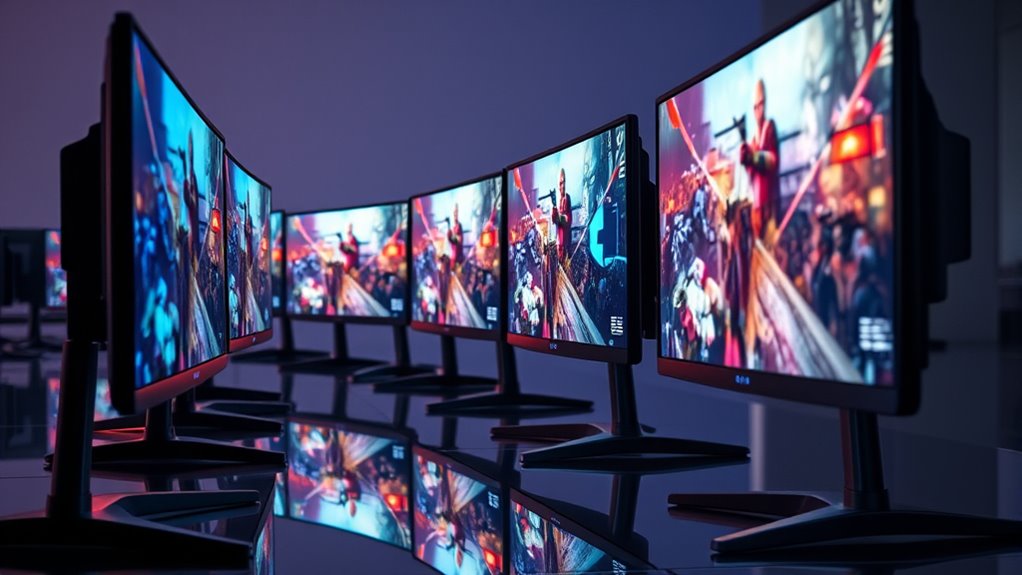 top curved monitors 2025