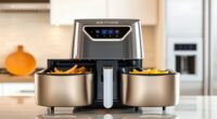 top dual basket air fryers