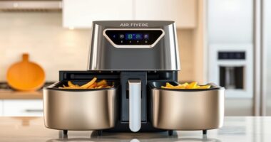 top dual basket air fryers