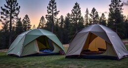 top four person camping tents