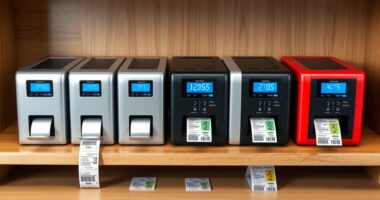 top label printer picks