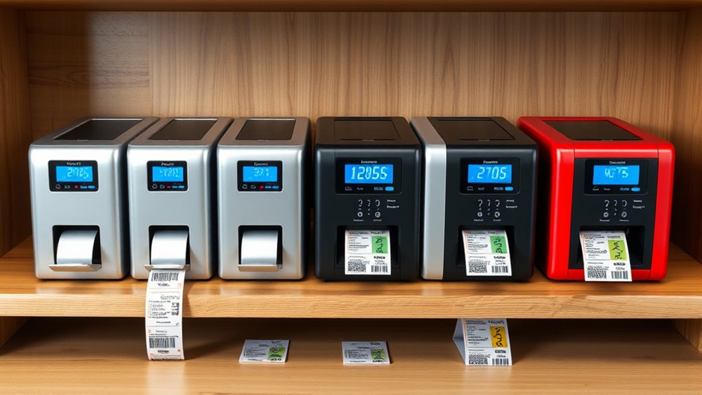 top label printer picks