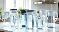 top water filter pitchers