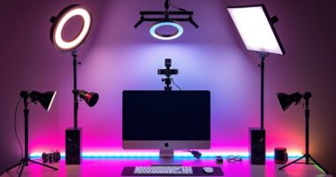 top webcam lighting kit recommendations