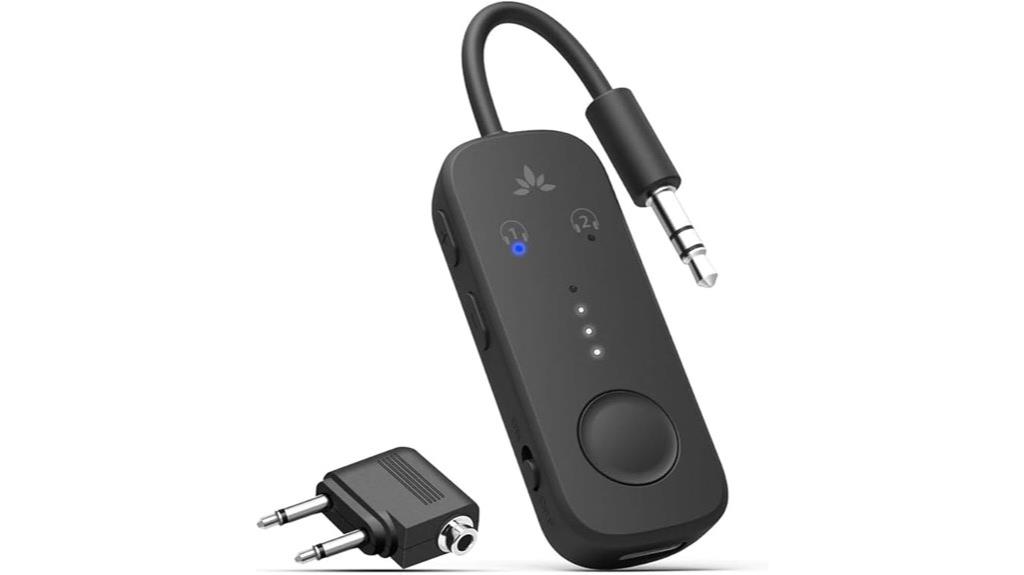 travel friendly bluetooth transmitter